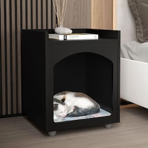 Mesa De Cabeceira Pet Martinez Preto