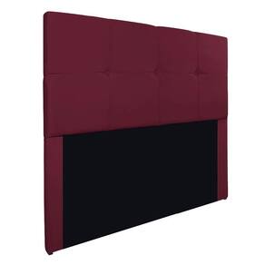 Cabeceira King Marseille P02 195 Cm Suede Bordô