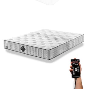 Colchão De Látex Qgel Com Cobre Casal 138x188cm