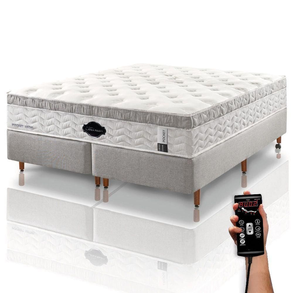 Colchão De Látex Solteiro King 96x203cm