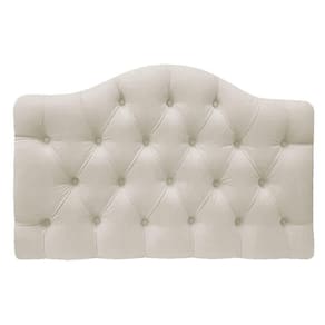Cabeceira Suspensa Imperatriz 195 Cm King Size Suede Bege