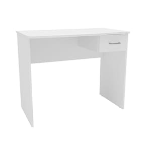 Mesa Arapeí 90cm Em Mdp Politorno Branco
