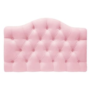 Cabeceira Suspensa Imperatriz 195 Cm King Size Suede Rosa Bebê