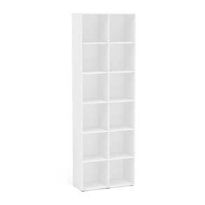 Estante Multifuncional Caracol 12 Nichos Politorno Branco