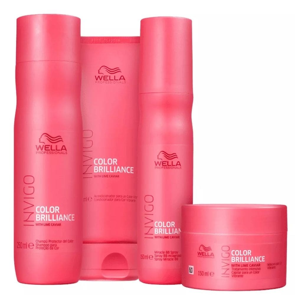 Kit Wella Color Brilliance Full - 4 itens