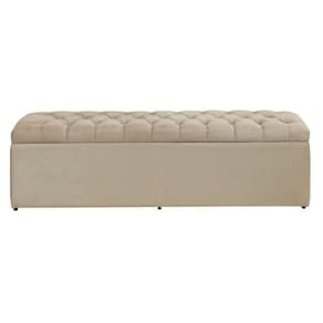 Báu Calçadeira Sapateira Dubai 1,93 Mt-suede Bege