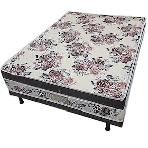 Cama Box Luxo Casal Ortopédica 138x188x40cm Bio Flex Cor Marrom