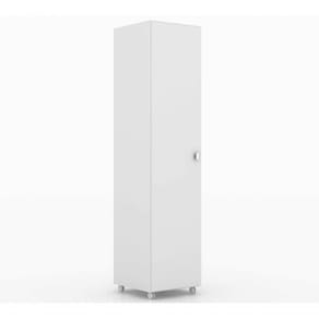 Armario p/Lavanderia 01 Porta Am3100 Branco Branco