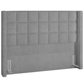 Cabeceira Cama Box Casal 160cm P05 Paris Bouclê Cinza