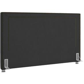 Cabeceira Cama Box Casal 195 Cm P05 Berlim Veludo Preto - Lyam