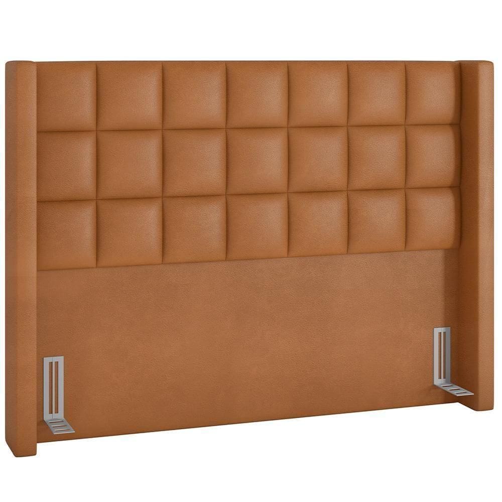 Cabeceira Cama Box Casal 195cm Paris Couríssimo Whisky