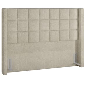 Cabeceira Cama Box Casal 140cm P05 Paris Bouclê Creme