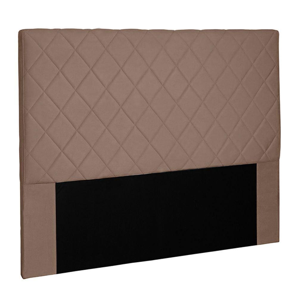 Cabeceira Decorativa Queen Size 1,60m Givenchy Caramelo