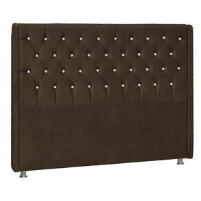 Cabeceira Casal Tóquio P04 140 Cm Suede Marrom