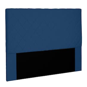 Cabeceira Decorativa King Size 1,95m Givenchy Azul Marinho