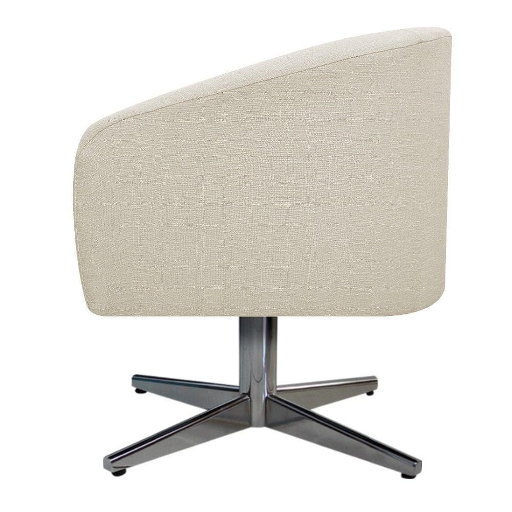 02 Poltronas Luiza Linho Bege