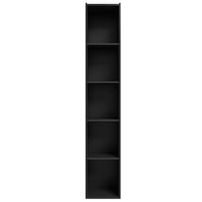Estante Livreiro Multiuso Janaína 5 Nichos Preto