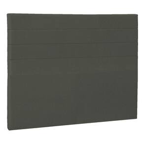 Cabeceira Solteiro P04 90 Cm Suede Cinza Escuro Tca 958