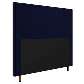 Cabeceira Queen Size Ferrara 160Cm Azul Marinho