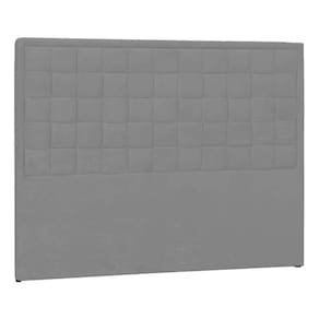 Cabeceira Solteiro Palermo P04 90 Cm Suede Cinza Tca 940