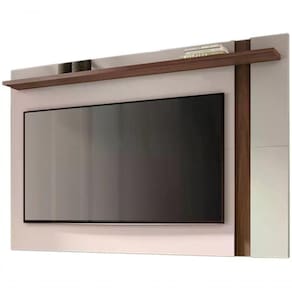 Painel Extensivel Tv 70" Leme Off White Nogueira