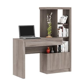 Mesa Conj. Para Escritório Home Office Me4143 Mdp Carvalho