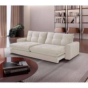 Sofá Firenze Linho 02 Módulos De 100cm B25cm Meu Sofá Online A302 Linho Branco