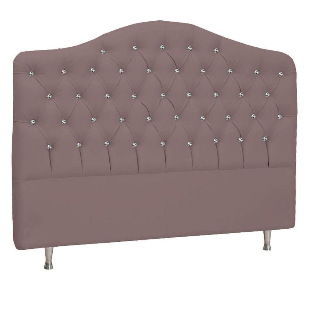 Cabeceira Solteiro Florence P04 100 Cm Suede Rosê Tca 949