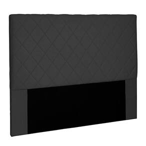 Cabeceira Decorativa 1,40m Givenchy Suede Preto