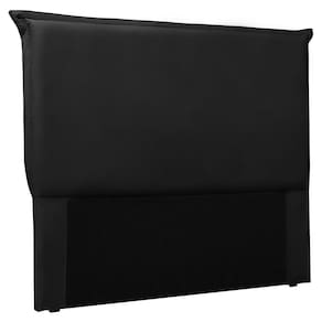 Cabeceira Estofada Cama Box Casal Veneza 140Cm Preto
