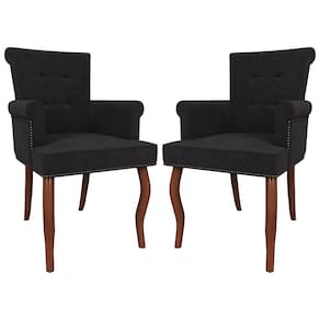 Kit 2 Cadeiras Decorativas Sala De Jantar Belford Madeira