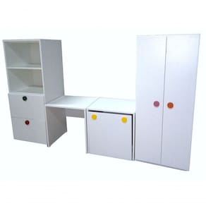 Armário Infantil Montessoriano Rubi Mdf Guardaroupa Infantil