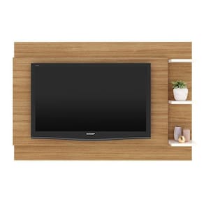 Painel Home Para Tv Até 65 Pl3002 Natural/Off White