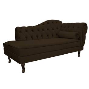 Diva Recamier Diana 185Cm Lado Esquerdo Corano - Doce Sonho Móveis Cor Marrom