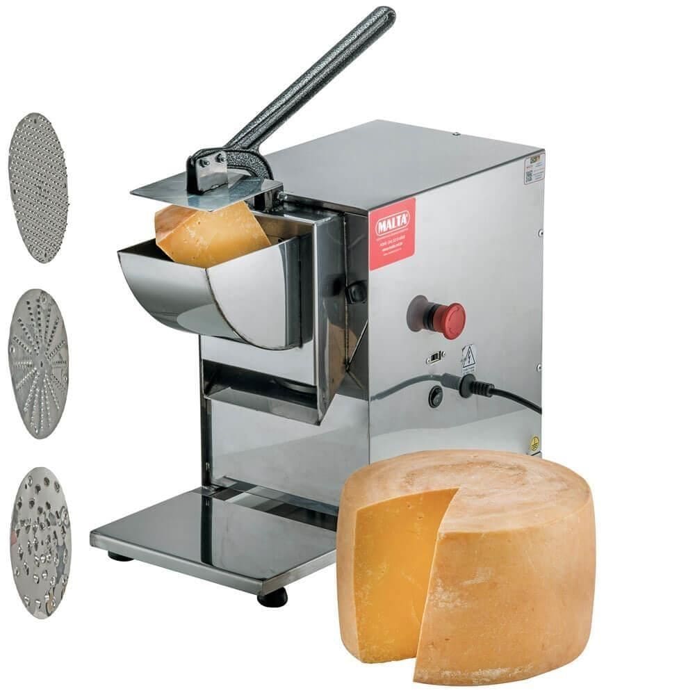 Ralador Elétrico Industrial Profissional Inox Malta Para Queijo 3 Discos Bivolt 3105494