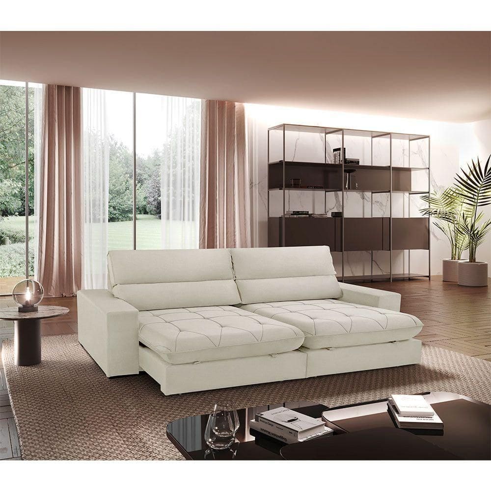 Sofá Aspem Linho 02 Módulos De 80cm B25cm Meu Sofá Online A302 Linho Branco