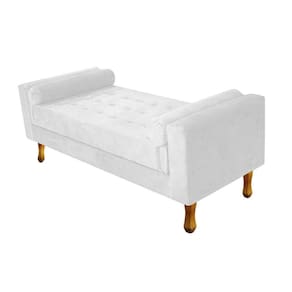 Recamier Félix King Size 195cm Branco