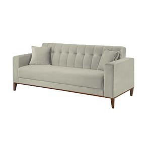 Sofa Liverpool 3Lugares 195Cm Talento Móveis Veludo Paris