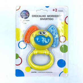 Chocalho Mordedor Divertido 7818 Pais E Filhos