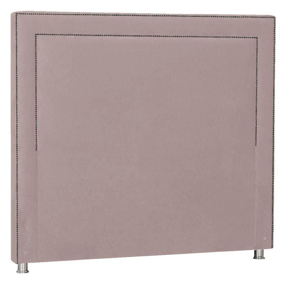 Cabeceira King Moscou P04 195 Cm Suede Rosê Tca 949