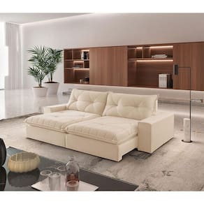 Sofá Hall Linho Dois Módulos De 90cm B25cm Meu Sofá Online A294 Linho Creme