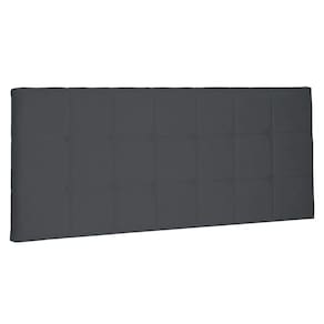 Cabeceira Painel Estofada Box Casal Queen 160cm Suede Cinza