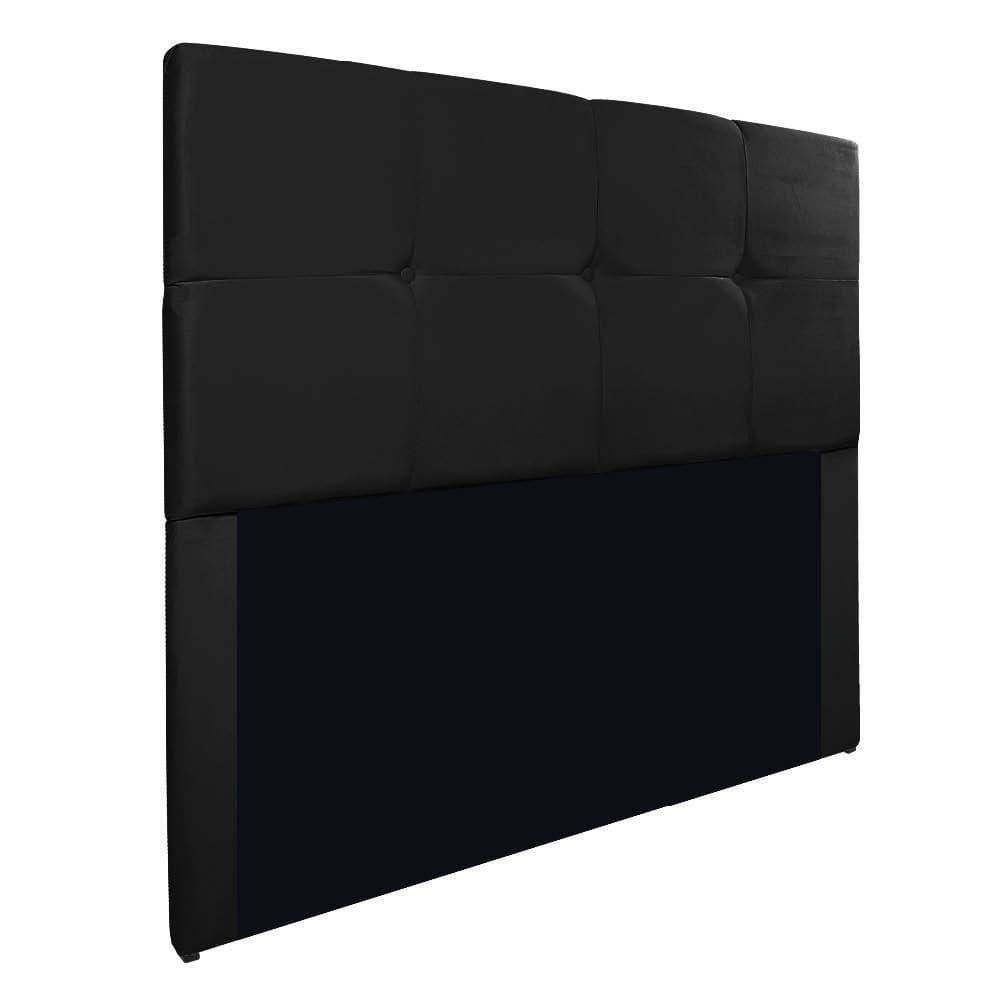 Cabeceira King Marseille P02 195 Cm Suede Preto