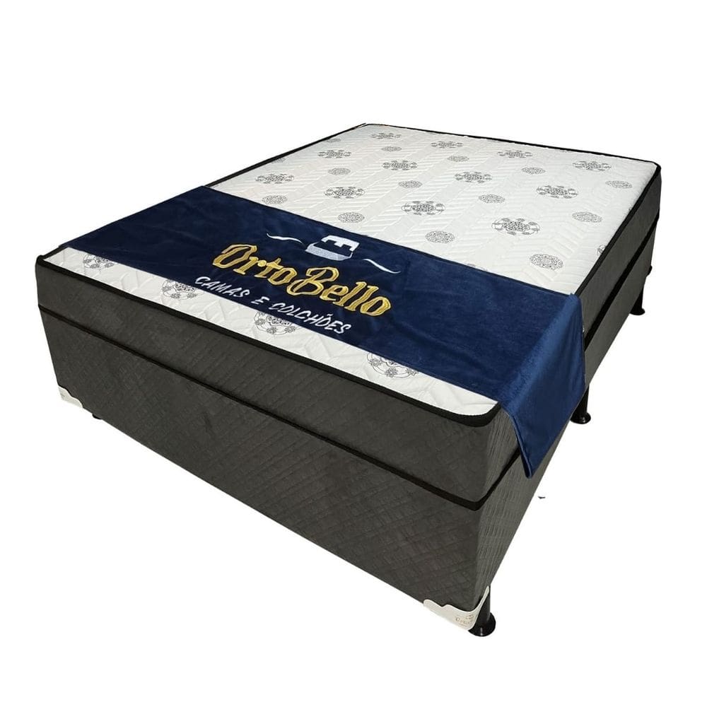 Cama Box Casal de Molas 138x188 - Ortobello