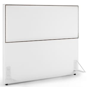 Cabeceira Box Casal Com Tachas 140 Cm Facto Branco