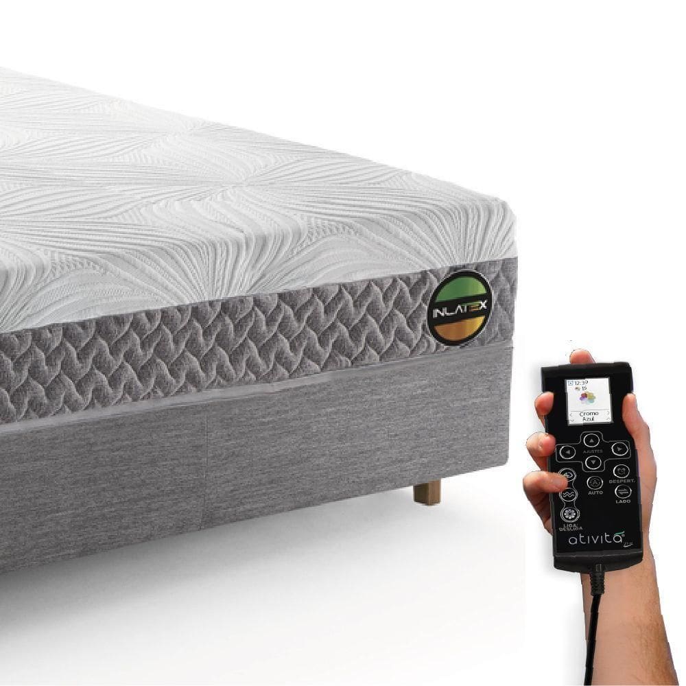 Natur 25 100% Latex Solteiro King 96x203cm