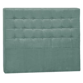 Cabeceira Queen Pequim P04 160 Cm Suede Turquesa
