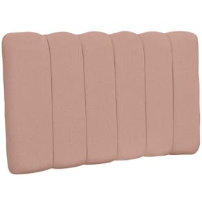 Cabeceira Cama Box Painel Solteiro 100 Cm Dubai Linho Rosê