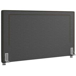 Cabeceira Cama Box Casal 140cm P05 Berlim Cinza Escuro