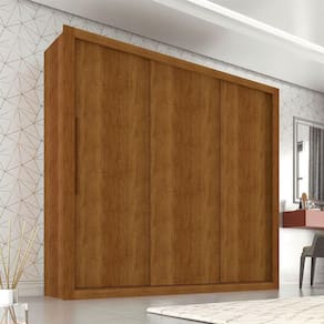 Guarda Roupa Casal 3 Portas 4 Gavetas Panamá Sallêto Móveis